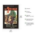 thumbnail image 2 of The Third Man - Starring Joseph Cotton & Orson Wells - Directed by Carol Reed - Vintage Film Noir Movie Poster c.1949 - Master Art Print (Unframed) 12in x 18in, 2 of 4