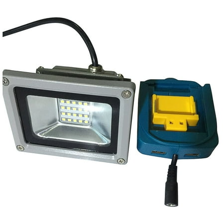 

LED Light & Cordless Power Source Charge Adapter For MAKITA ADP05 18V Battery