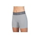 thumbnail image 2 of Short deslizante Mizuno Aero Vent para mujer, acolchado, gris, talla XL, 2 of 4