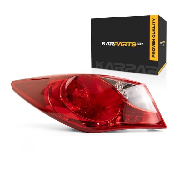 CarLights360: For Hyundai Sonata Tail Light Assembly 2011 2012 2013 2014 Driver Side Outer DOT Certified For HY2804116 | 92401-3Q000