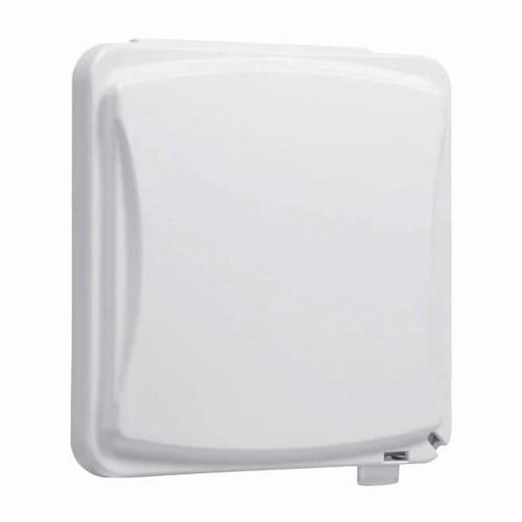 Taymac 2 -Gang Vertical Weatherproof Cover, ,Polycarbonate MM1410G