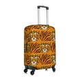 thumbnail image 3 of Fotbe Tiger Luggage Cover Protector,Suitcase Protector,Scratch and Dirt Resistant,Fits 18-32 Inch Luggage-Small, 3 of 9