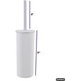 thumbnail image 3 of Superio Plastic Toilet Bowl Cleaning Brush and Holder Set (Pack of 2)- 15"H x 6"W x 5"D, Bathroom Scrubbing Brush, White, 3 of 5