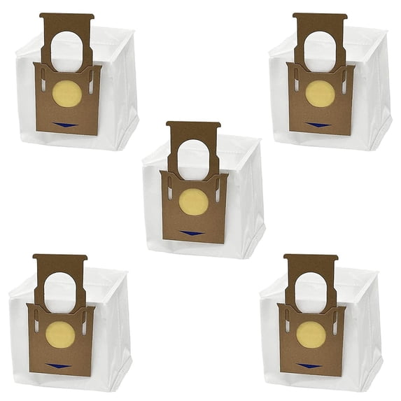 Pack Of 5 Vacuum Cleaner Bags For Ecovacs Deebot Ozmo T8 Aivi T8 Max