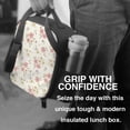 thumbnail image 6 of Naloa Floral Lunch box Lunch bag for men women Large capacity Lunchbox Insulated Lunch bag Lunch box cooler, 6 of 7