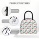 thumbnail image 4 of Disketp Lotus Flower Bolsa Térmica para Almuerzo, Lonchera con Abertura Amplia y Gran Capacidad, Organizador Reutilizable para Mujeres, Hombres y Adultos, 4 of 6