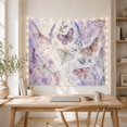 thumbnail image 5 of Butterflies With Lavender Flowers Dreamy Watercolor Art for Butterfly Lovers Botanical Wall Art Mother's Day Gift Tapestry Wall Hanging for Bedroom, Living Room and Nursery, 5 of 7