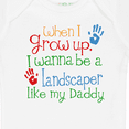 thumbnail image 4 of Inktastic Landscaper Like Daddy Boys or Girls Baby Bodysuit, 4 of 5