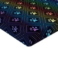 thumbnail image 2 of Ambesonne Dog Lover Fitted Sheet, Paw Print Design, Twin Size, Multicolor, 2 of 3
