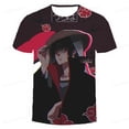 thumbnail image 1 of Anime japonés Naruto niños verano Casual manga corta moda Cool niños camiseta juego de rol camiseta 3d impreso T-shirt120 heqiyong CONDUJO, 1 of 2