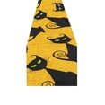 thumbnail image 2 of YUSDECOR Drôle Noir Chat Table Runner pour Cuisine Mariage Fête Décoration 14x72 Pouces, 2 of 4