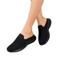 thumbnail image 3 of Slip on Shoes Men Comfort Walking Shoes Breathable Slippers Closed Toe Slides, 3 of 6