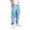 Q100 Sky Blue, variant on Angala Little Boys Cargo Pants Straight Leg With Pockets Fall Casual Boys Baggy Trousers Size 5-6 Years Army Green