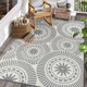 thumbnail image 1 of Alfombra exterior Ilead, 183 x 274 cm, reversible, impermeable, gris, 1 of 9