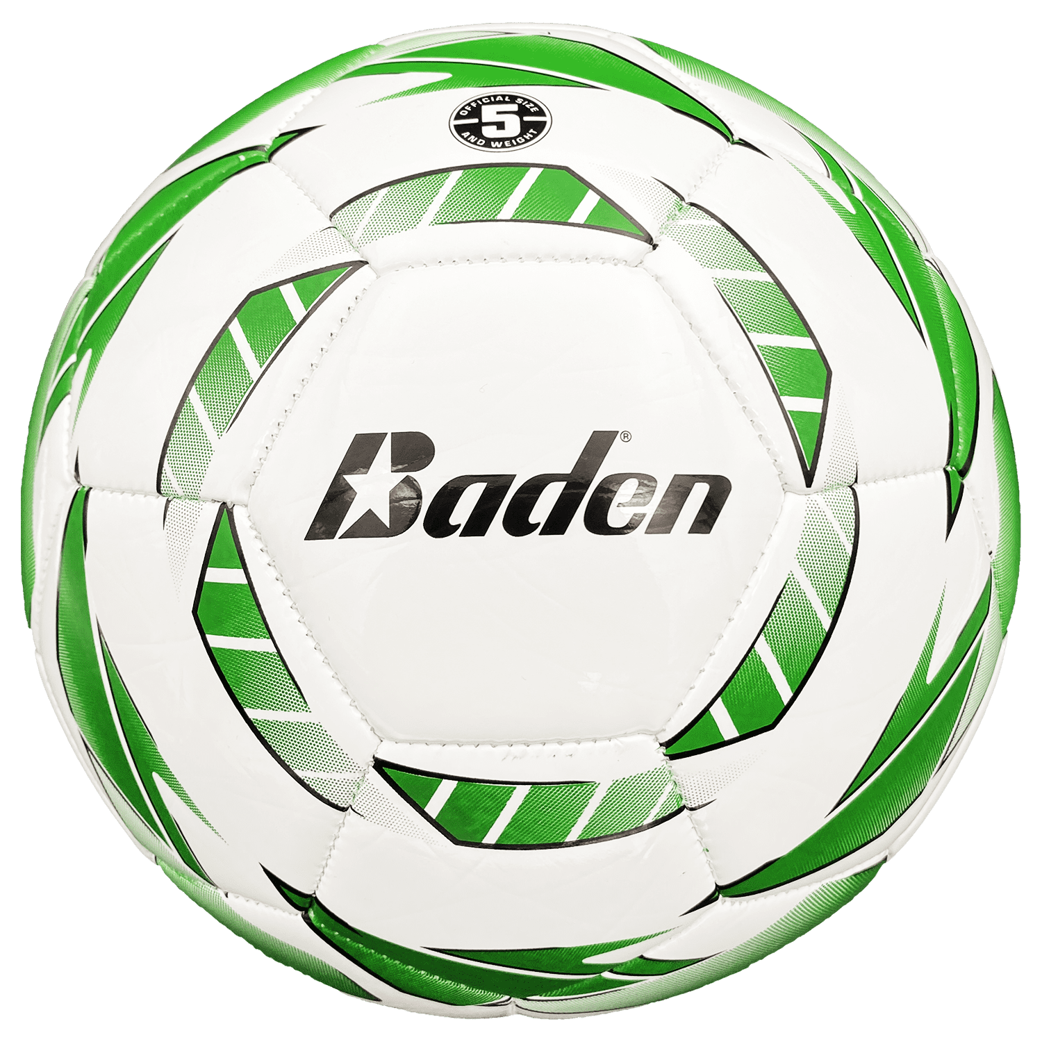 Size 4 Bounce Athletics Soccer Ball Lot of 2 White/Green/Blue 