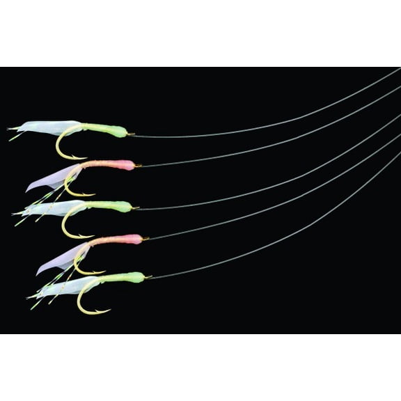 Mustad USR08 UP Sabiki Rig, Shrimp - Poly 1 Per Pack
