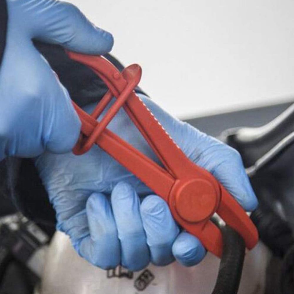 Kit De 6 Pinces à Pincer Pour Tuyaux Swpeet - Droites Et à 90°, Longueurs 155, 185, 255 Mm, En Nylon - 4
