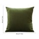 thumbnail image 3 of Three-dimensional Leaf Quilted Embossed Double-Sided Solid Color Pillowcase With Four-Sided Binding Edging And Contrasting Zipper, 3 of 6