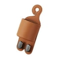 thumbnail image 2 of Organizador de respaldo para asiento de coche, con portavasos, bolsa de almacenamiento, gancho colgado, solución automática de limpieza con cuero, 25 x 8 x 8 cm, para organización del vehículo, 2 of 6