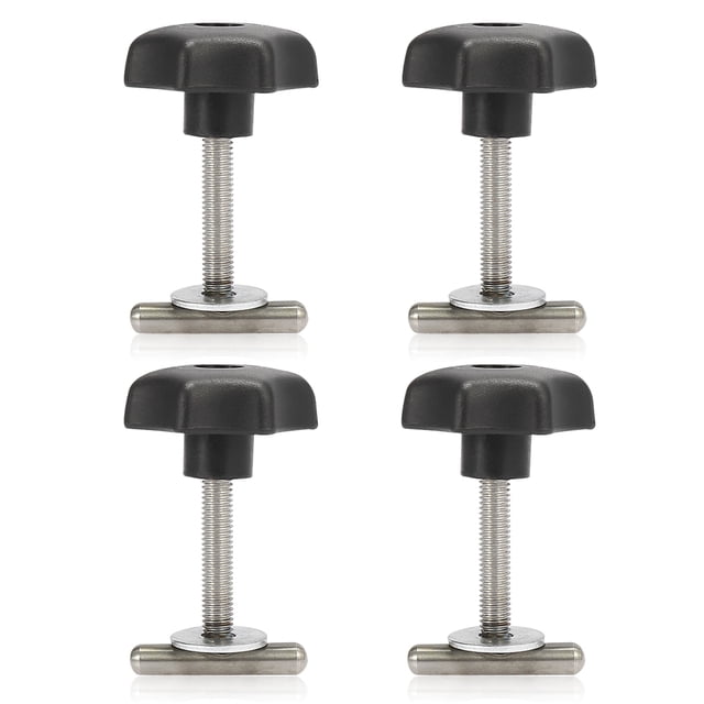 Accesorios de montaje de tuerca de riel de bloqueo de coche 4 piezas pernos de riel de bloqueo 50mm accesorios de montaje de alta resistencia MULTIVAN T5/T6 2004-2014 Inevent VI001639-00