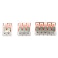 thumbnail image 4 of Kearding 75 piezas conector de cable eléctrico cables abrazadera convertidor línea dispositivo de empalme conectores de Cable equipo de bloque Decoración del hogar, 4 of 6