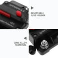 thumbnail image 4 of Circuit Breaker 60 Amp With Manual Reset 12v-48v Dc Waterproof For Car Audio Marine Rv Boat Solar Panel And Trolling Motor Protection, 4 of 6