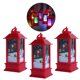 thumbnail image 2 of de 3 linternas exteriores interiores con forma decorativa Papá Noel Gloria Linterna decorativa de sobremesa, 2 of 9