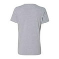 thumbnail image 2 of Ladies' Relaxed Jersey Short-Sleeve V-Neck T-Shirt, 2 of 4