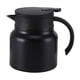thumbnail image 1 of Jarras de café aisladas de acero inoxidable con base de silicona antideslizante y aislamiento para café. negro, 1 of 9