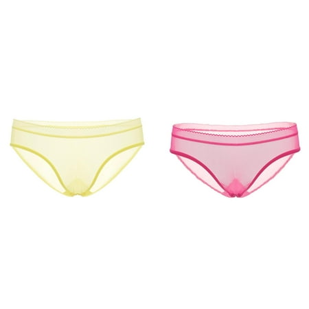 2-Pack Womens Panties Seamless Comfortable Low Waist Panties Briefs Long Underwear Women Hiking Womens Silk Lingerie Silk Long Underwear Women Mesh Panties Postpartum High Waist Bikini Thong