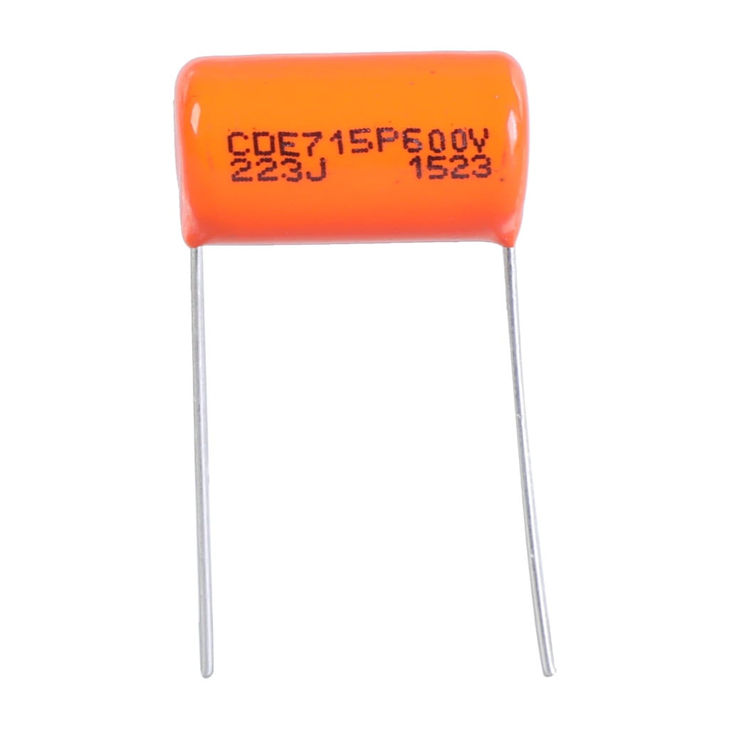 WINDLAND 10Pcs 600v 715P .022uf Electric Guitar Tone Caps Capacitors Replacement Orange Drop Capacitors Tone Caps Guitar Part
