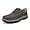 Brown a, variant on Men's Orthopedic Walking Shoes Genuine Leather Slip On Loafers Arch Support Lightweight Comfortable Casual Sneakers