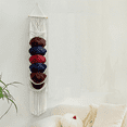 thumbnail image 3 of Ball Cap Hanger-Boho Macrame Cap Holder Wall Hat Organizer for Baseball Cap Holder Over Door,Hat Rack for Wall,Cap RackB, 3 of 6