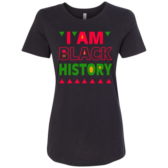 Inktastic I Am Black History Women's T-Shirt