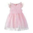 thumbnail image 1 of Robes de Fille Robes Formelles pour Filles Robe Rose Robe de Fête de Thé Tenue pour Enfants Mode Filles, 1 of 9