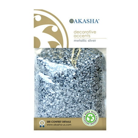 Akasha Decor Sand, Metallic Silver
