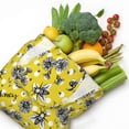 thumbnail image 3 of Wukai Honeybee Sturdy and Stylish Reusable Canvas Tote Bag: Eco-Friendly, Heavy-Duty Grocery Shopping Bag with Reinforced Handles, 3 of 7