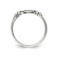 thumbnail image 3 of Ladies Antiqued Swirl Ring in Sterling Silver, 3 of 4