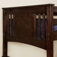 thumbnail image 4 of Furniture of America Piper Bunk Bed, Twin/Full, Dark Walnut, 4 of 4