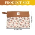 thumbnail image 3 of WHEANG Home Decor Kapibala File Bag Cute Large Capacity Portable Data Bag Student Portable Homework Storage Bag Bill Storage One Size Multi-Color, 3 of 8