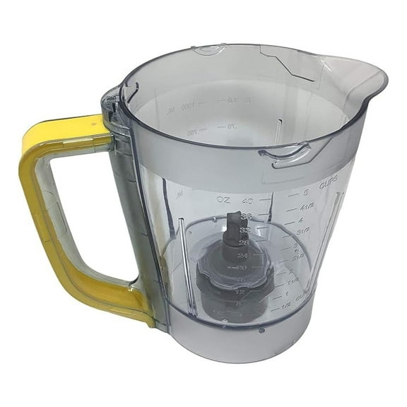 Replacement 40oz Pitcher Bowl for BL200 BL201 BL205 BL206 BL207 Kitchen System Pulse Blender, Yellow
