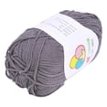 thumbnail image 3 of 12 Colors Milk Cotton Yarn Soft Cotton Crochet Thread Baby Knitting Wool Yarn, 3 of 4