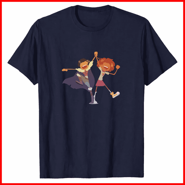 Annes And Marcy Amphibia T-Shirt Graphique Fan d'Animation Chandail, pour Unisexe jusqu'à 5TG