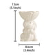 thumbnail image 3 of Platos de postre de cerámica con forma de conejito de Pascua | Platos decorativos pequeños para dulces y joyas | Decoración adorable para el hogar para niños y adultos | Rosa y blanco, 3 of 7