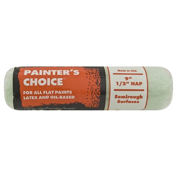 Wooster 9" Paint Roller Cover, 1/2" Nap, Knit Fabric R338