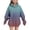 Purple, variant on YunPes Gradient Oversized Hoodie for Girls Trendy Long Sleeve Hooded Sweatshirts with Pockets Teen Casual Preppy Pullover