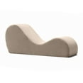 thumbnail image 3 of Avana Yoga Chaise Lounge Chair, Beige, 3 of 6