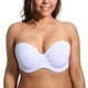 thumbnail image 1 of Sostén DELMIRA con Varillas Multiway Sin Tirantes Blanco Talla 40C Plus Size, 1 of 5