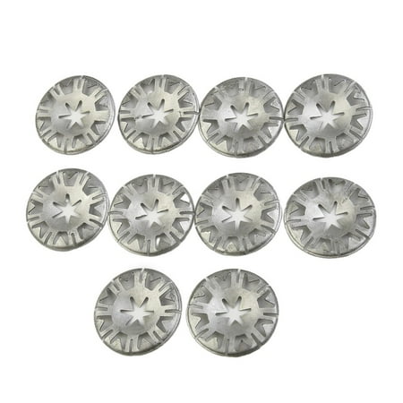 

GYZEE 10 x for FORD Undertray Exhaust Heat Shield Metal Spring Washer Fixing Clip Nut