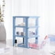 thumbnail image 4 of YARNOW Cajón de plástico multicapa, gabinete de almacenamiento transparente, organizador, estante de almacenamiento de escritorio, 4 of 6